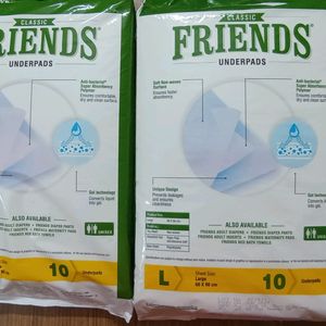 Friends Underpads- 7 Packs