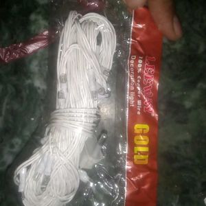 2 Diwali Light Combo -white 10 Meter New With