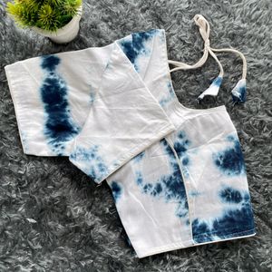 Tie & Dye Blouse Perfect For Office Going Women