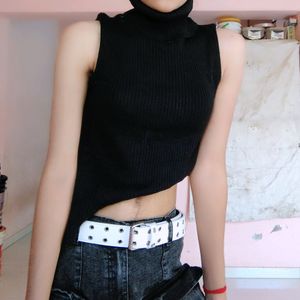 Y2K Style Knitted Top