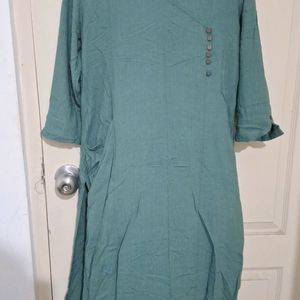 Olive Green Kurta