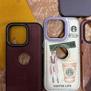 Combo Of Iphone 14 And 15 Pro Covers