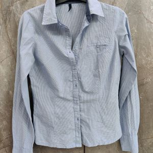 Benetton Blue Shirt