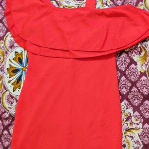 Beautiful Red Party Wear Dress