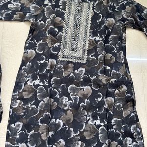 Black Coords Kurta Set