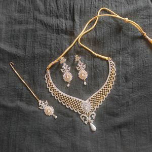 Diamond Necklace Set