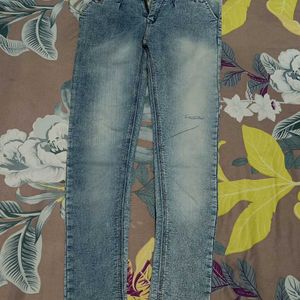 Stylish And Trendy Sky Blue Jeans