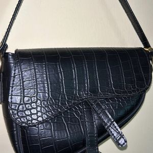 Black Satchel Bag