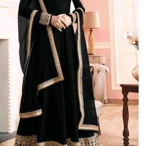 Beautiful Black Festive Anarkali