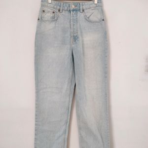 Blue Straight Fit Jean