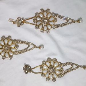 New Set Of Earrings And Mangtika | Jewellery