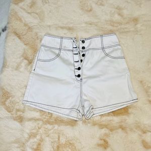 Bestfriend White Shorts