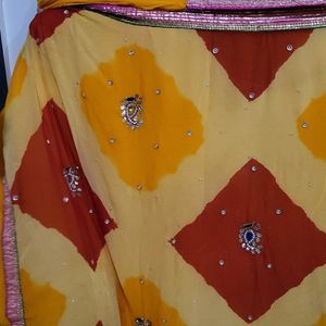 Lehariya Saree