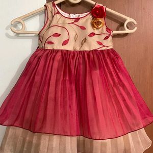 Girls partywear frock