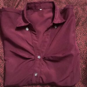 Women Purple 🟣 Shirt