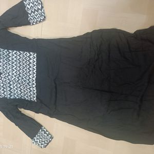 Black Kurta For Women