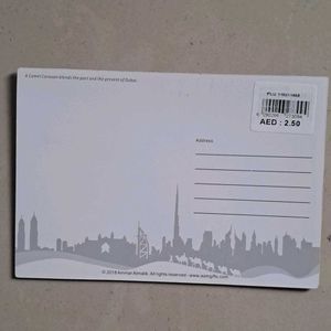 3D Post Card  Dubai