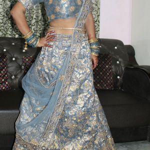 Lehnga With Jewellery