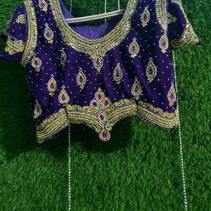 Beautiful very heavy handwork bridal blouse