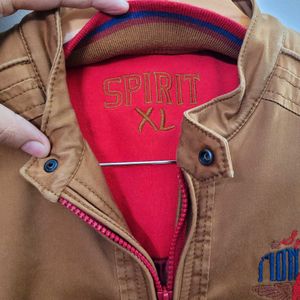 Spirit Biker/rider Tan Jacket