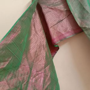 Double Color Silk Duppta