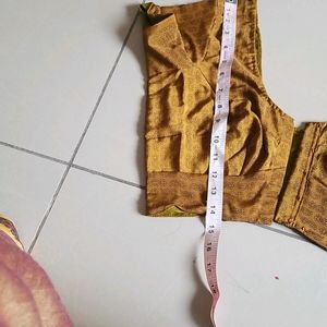 Saree With Stitched  Blouse For Diwali Gifting