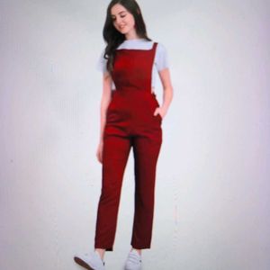 Maroon Jumpsuit