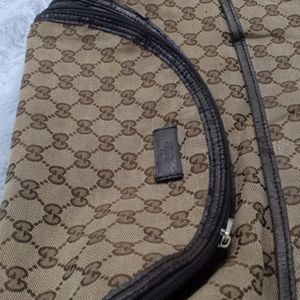 Authentic Gucci Monogram Diaper Bag