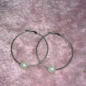 Silver Plated Hoop Earrings