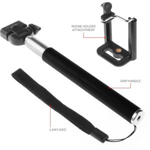 Silver Swan Bluetooth Selfie Stick With Remote