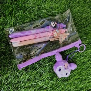 Set of 3 Sanrio Character Gel Pens