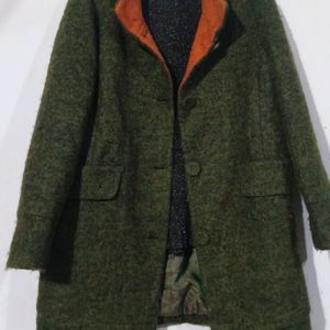 Imported Olive Green Coat