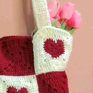 Crochet ❤️ Tote Bag