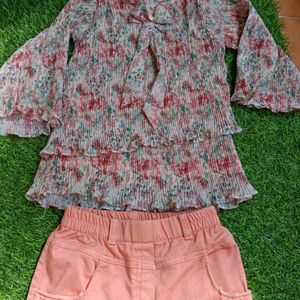 Beautiful Top Pant Set 7-8 Years