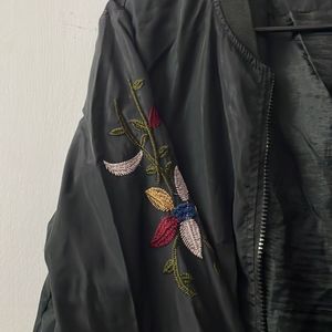 Black Bomber Jacket