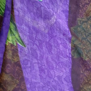 Elegant Purple Saree