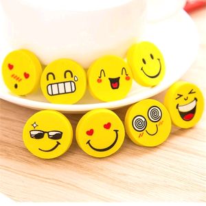 Cute(8 Pcs)Emoji 🤩🥺 Smiley Erasers