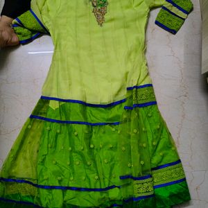 Green Anarkali 💚