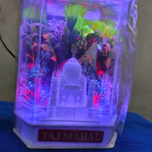 Taj Mahal Decorative Showpiece with LED Lights