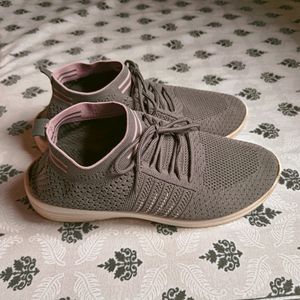 Gray Walking Shoes For Women