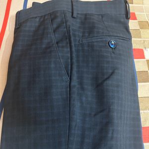 Navy Blue Formal Pants For Men