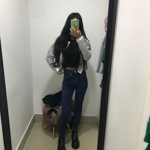 H&M Dark Blue Skinny Jeans