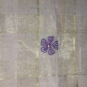 Handloom Zari Kota Saree..