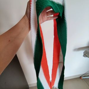 Independence Day Indian Flag Stole And Wrist Band