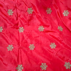 Beautiful KARVACHAUTH special Saree With Blouse