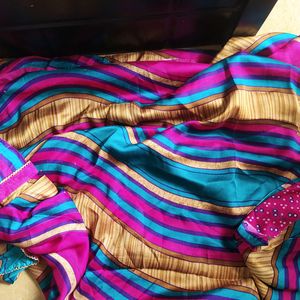 UNUSED SAREE WITH UNSTITCHED BLOUSE