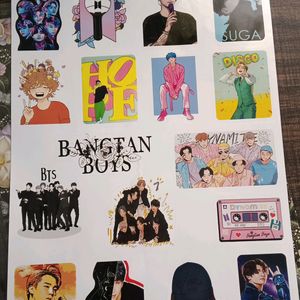 BTS CUTE 50 STICKERS!!!