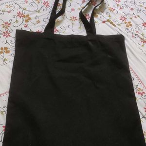 Black Hand Painted Bag