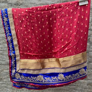 Dabka Work Dupatta