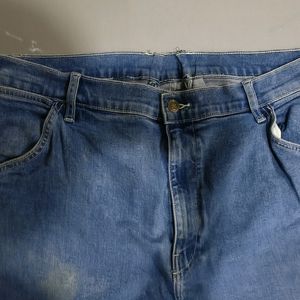 Denim Cargo For Plus Size